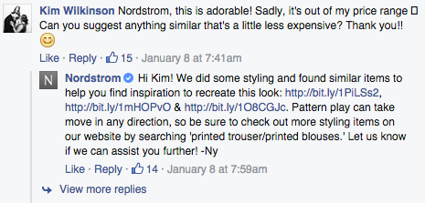 how to rock customer care on social media wtm blog nordstrom customer service