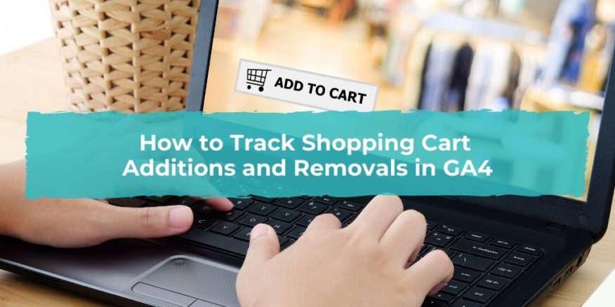 A woman adds an item to her cart on an ecommerce website